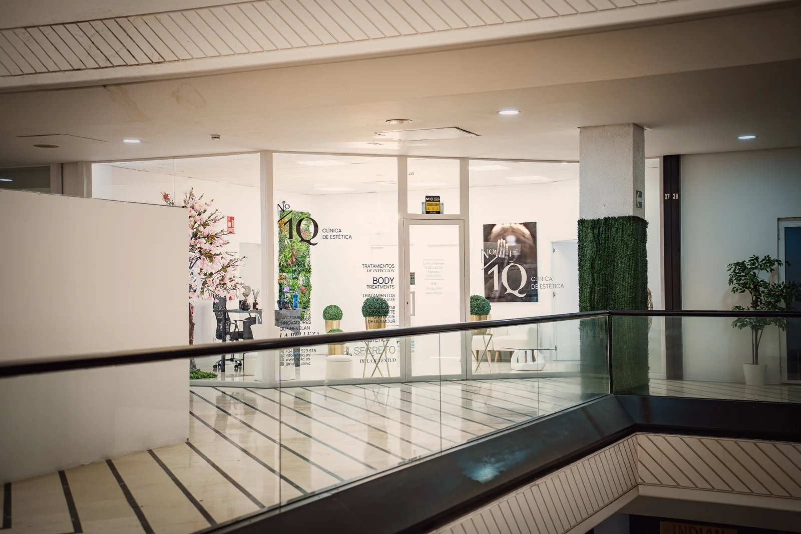 La galería del C.C. Cristamar